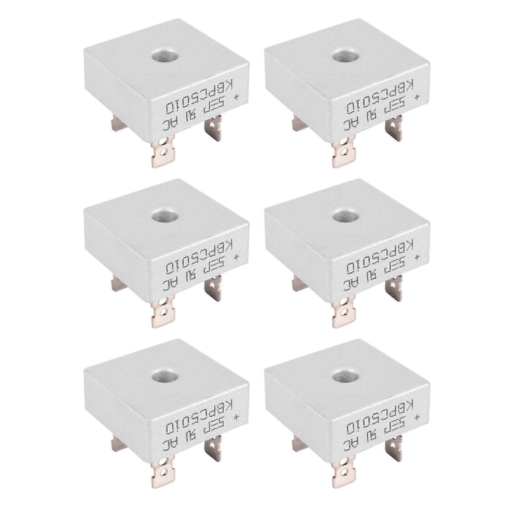 6X Single Phase Diode Bridge Rectifier 50A 1000V KBPC5010 