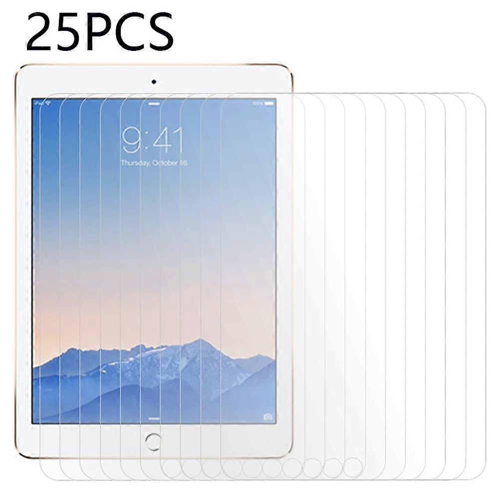 iPad Air(2013)/Air 2/iPad 9.7인치(2017)/(2018)/iPad Pro 9.7인치(2016)용 강화 유리 필름 25개
