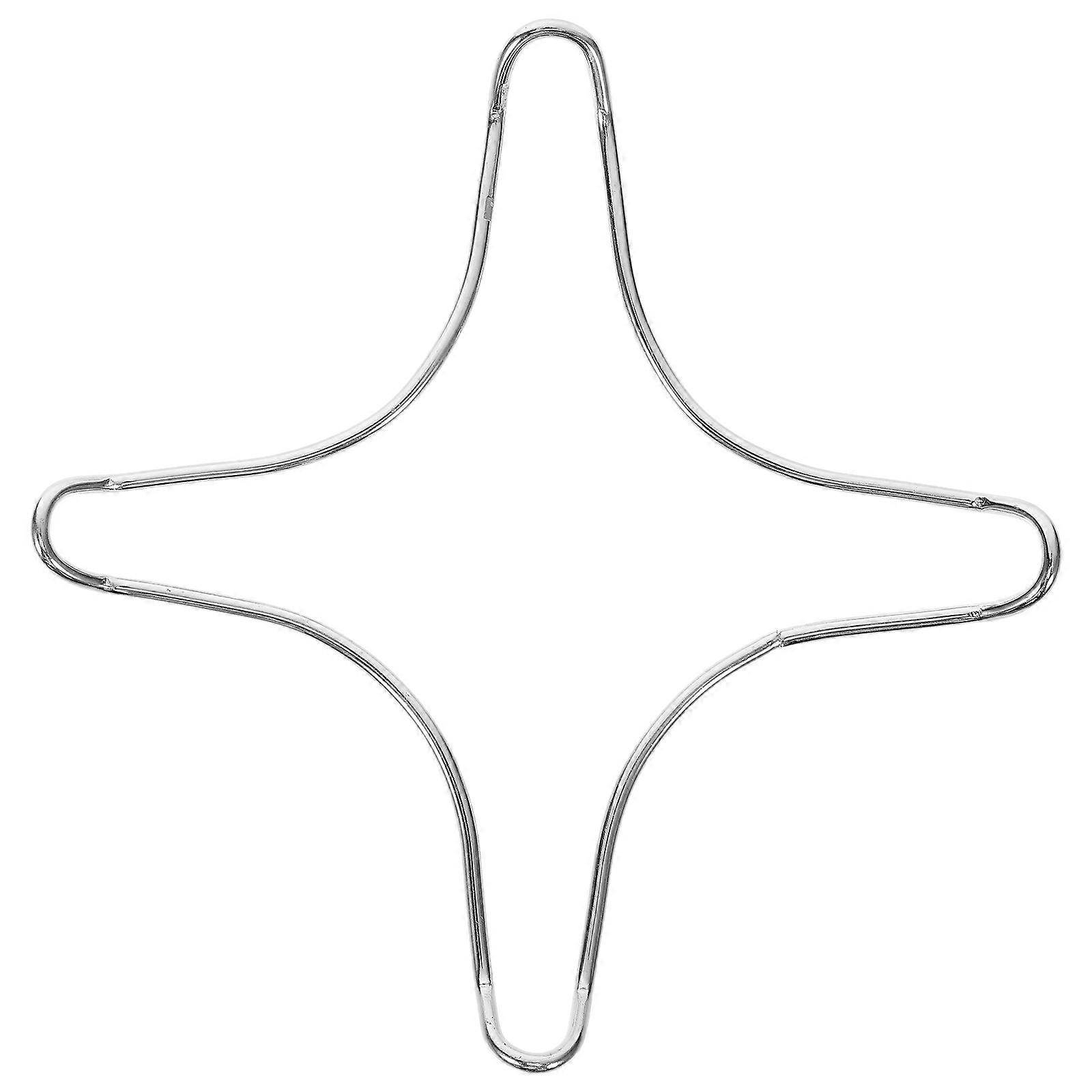 Burner Rings Stainless Steel Gas with 3Pcs Brackets