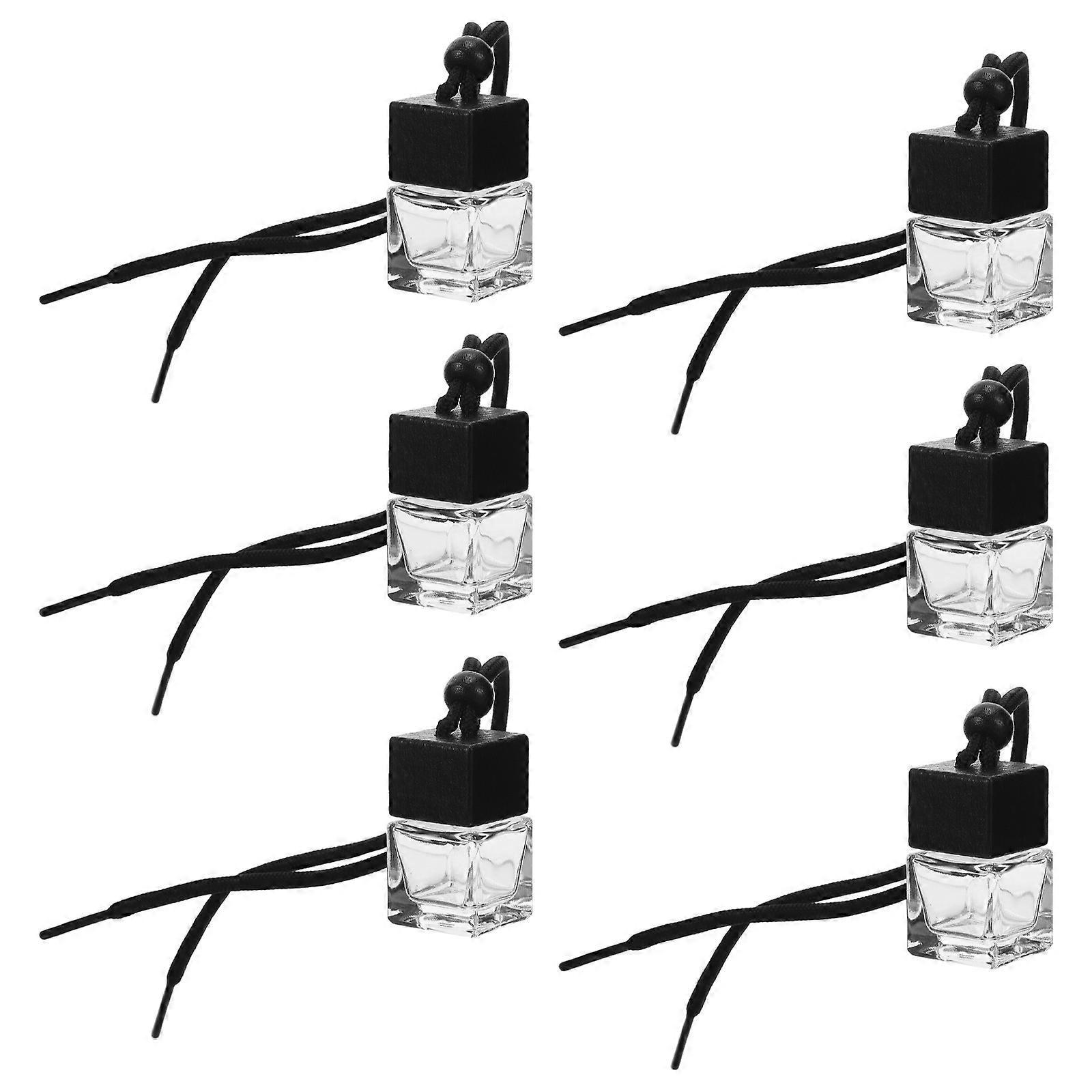 Car Perfume Diffuser Glass Bottle for Storage 18Pcs Refillable Hanging Bottles