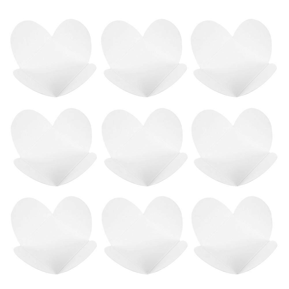 Chocolate Candy Wrapper Truffle Cups for Storage 150Pcs White