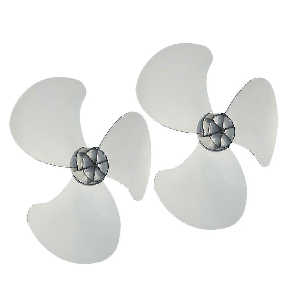Fan Replacement for Table Fan Plastic 2Pcs Black
