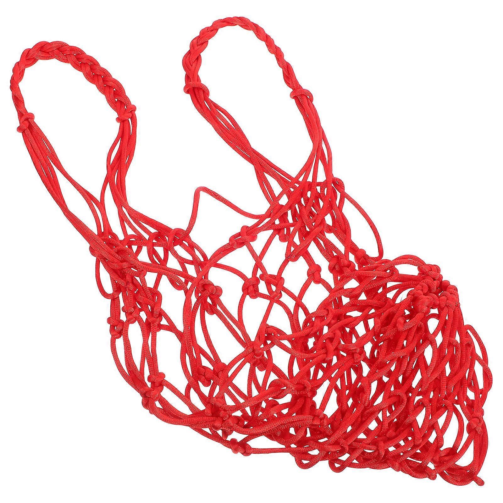 Versatile Use Net Bag Rectangular Simple Elegant Design Picnic Party Outdoor 1Pcs