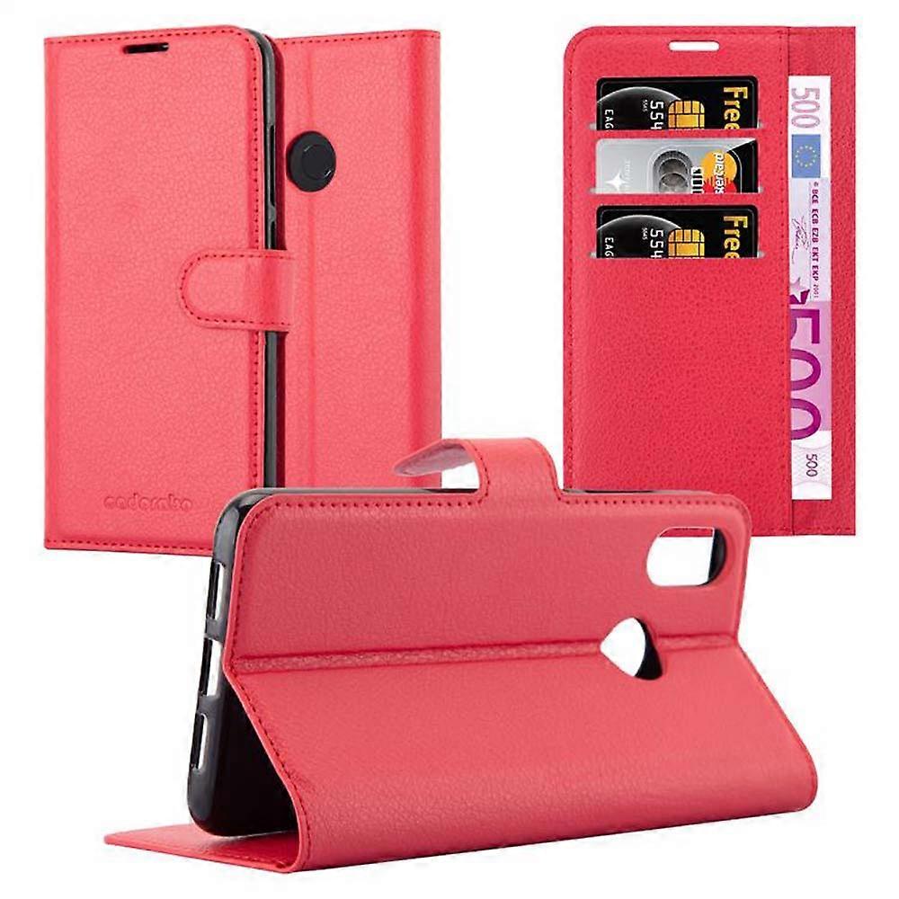 Xiaomi Mi 8 Case - Protective Case with Card Slots and Stand Function