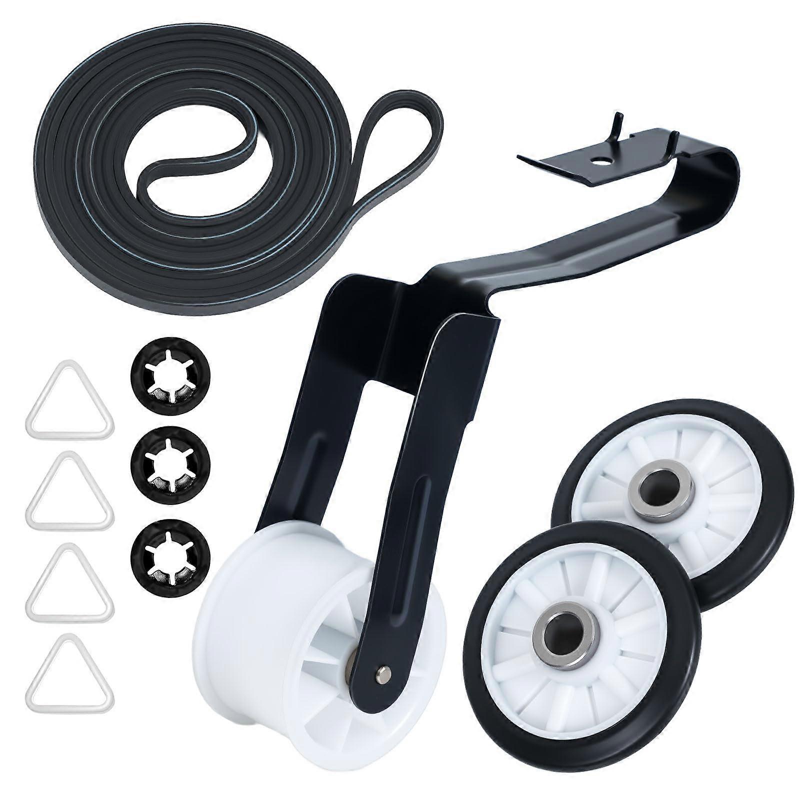 Dryer  Kit 4392065 with Belt Pulley Roller Set for Whirlpool Kenmore Maytag Amana