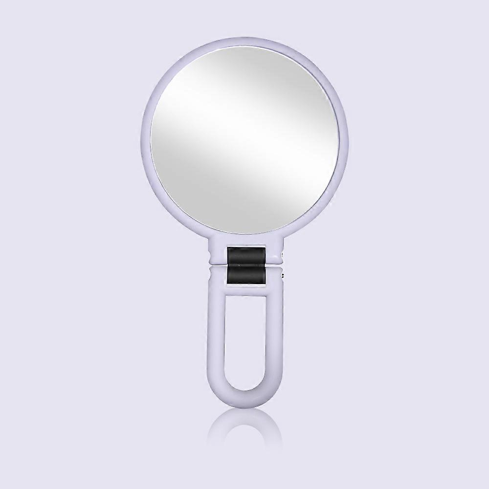 New 5/10/15x Handheld Mirror Rotation with Handle Makeup Mirror Adjustable Double Sided Folding Magnifying Mirror Skin Care Tool
