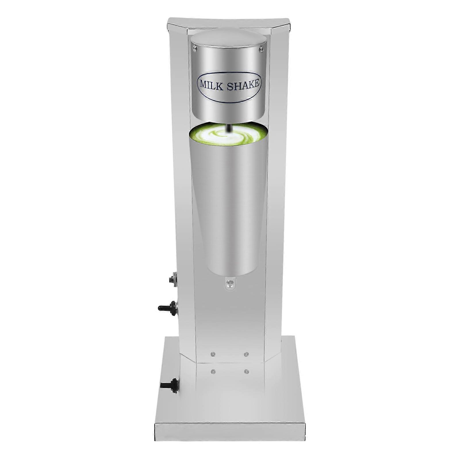 Milkshake Maker with Dual Speed Control and Automatic Start Stop, 800ml Stainless Steel Cup, 180W Commercial Use