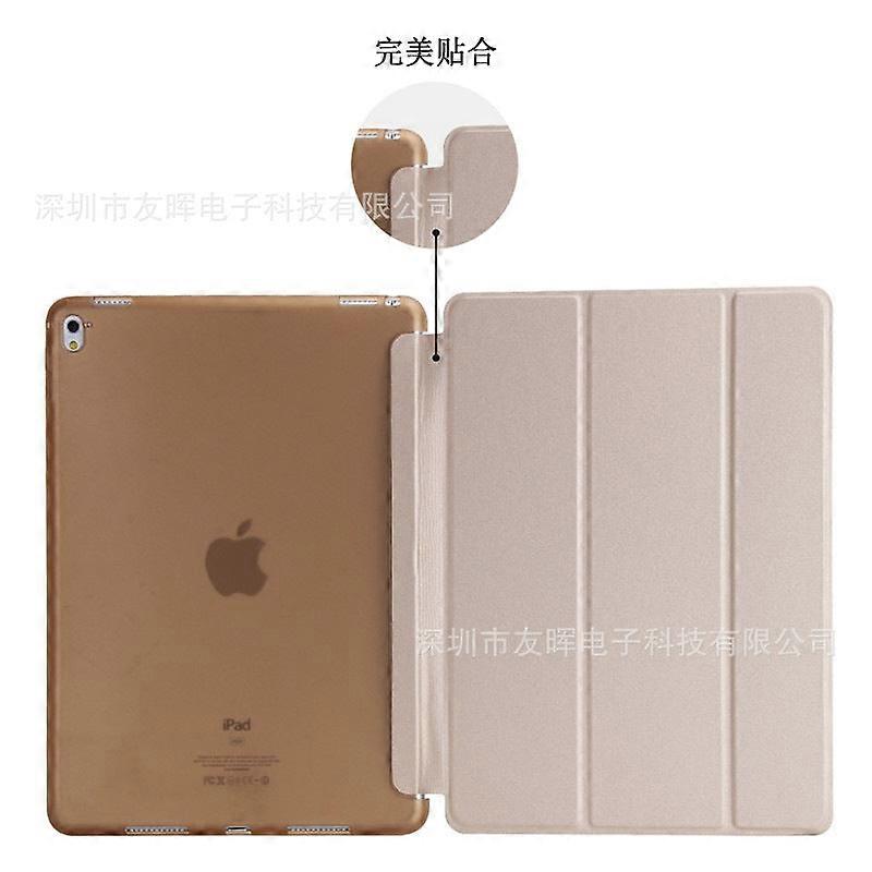 Stylish Case For Ipad 234 Gold Silicone Soft Leather