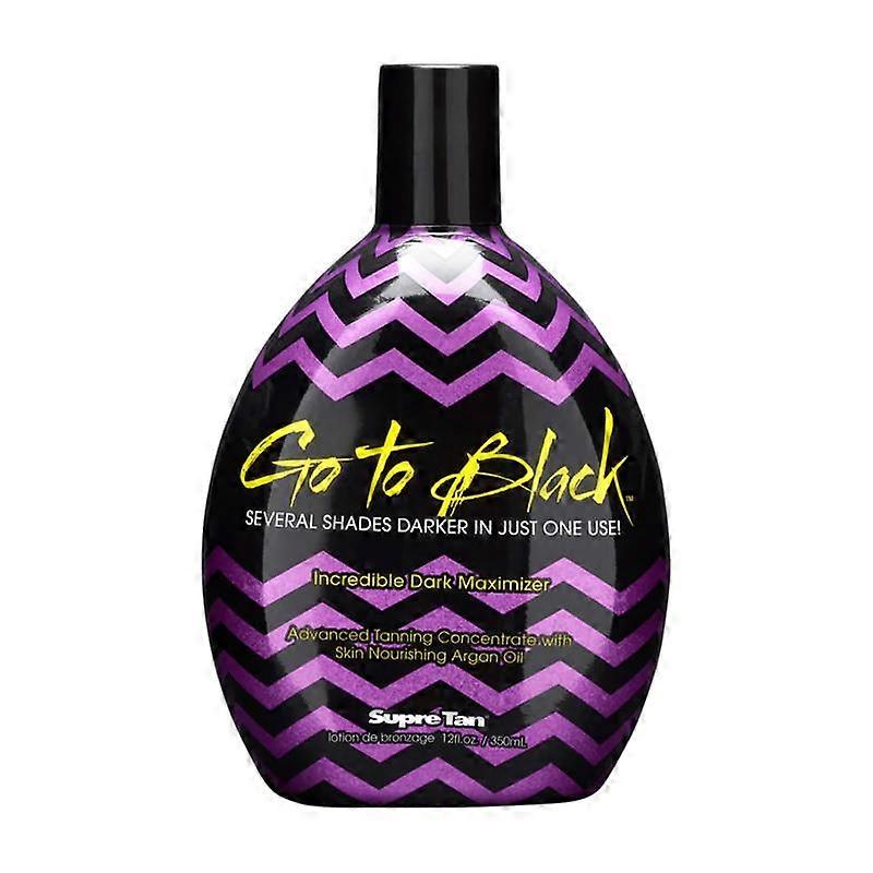Supre Tan Go To Black Advanced Incredible Dark Maximizer Lotion Bronzante - 350 ml