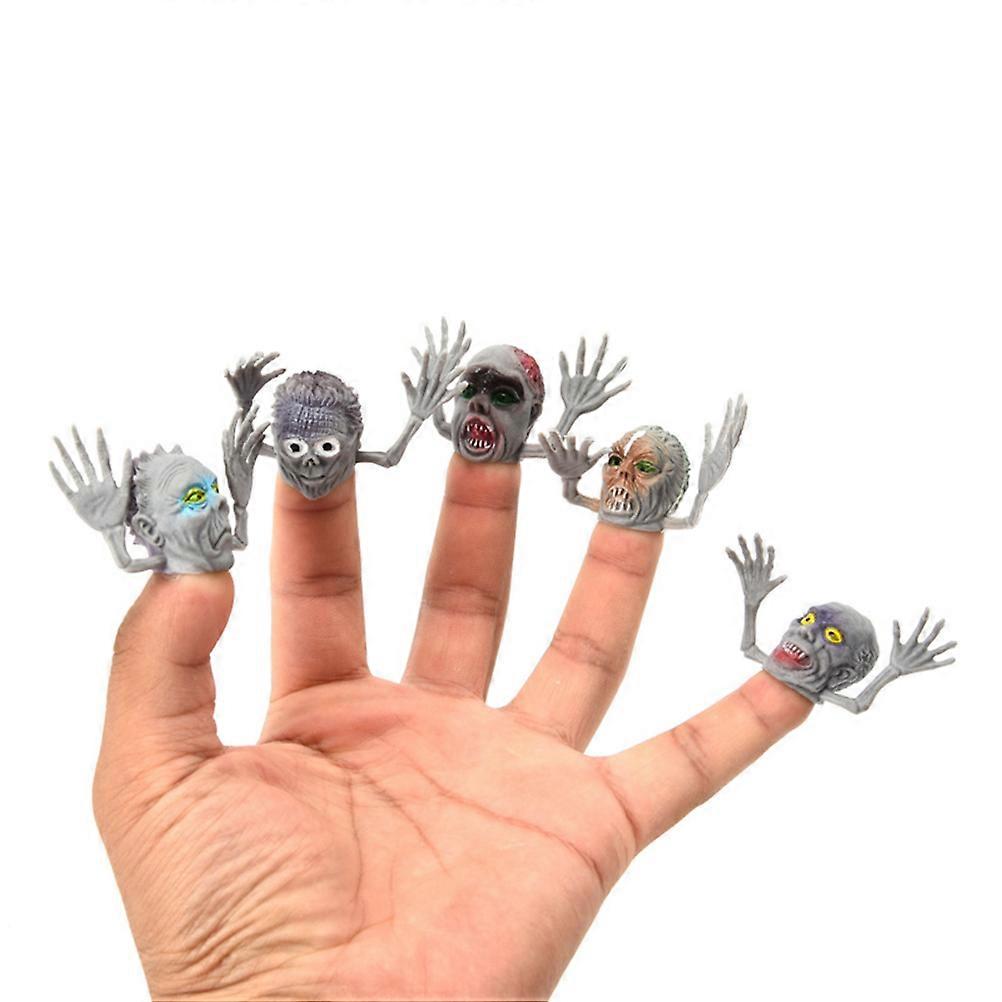 Hand Puppet Ghost Finger Puppet for Playing 20Pcs Assorted Color Toys