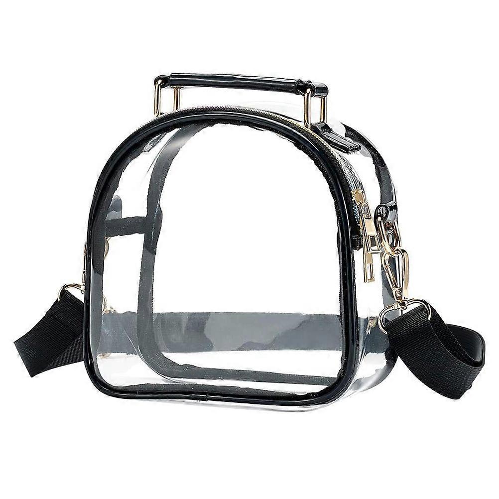 Clear Bag Stadium Approved Single Shoulder Bag for Storage Purse