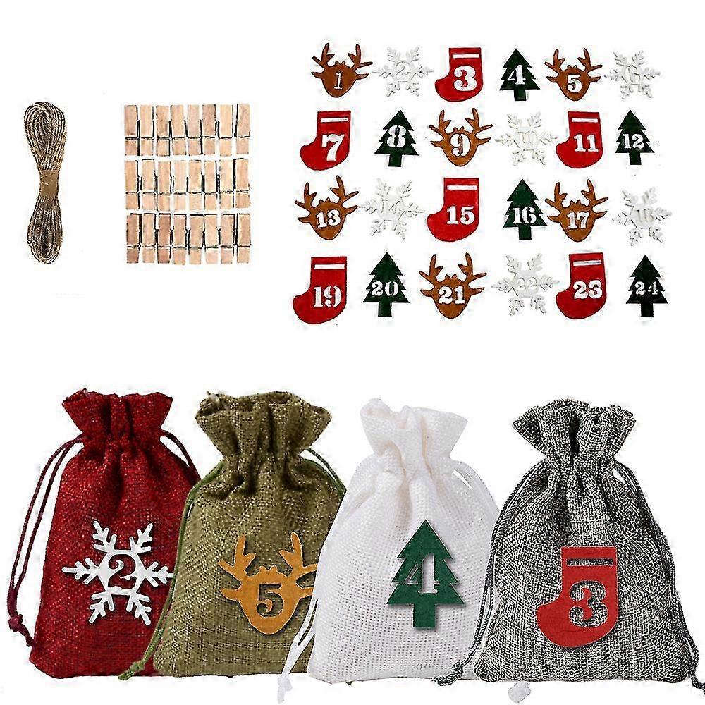 2025 Diy Advent Calendar Hanging Packaging String