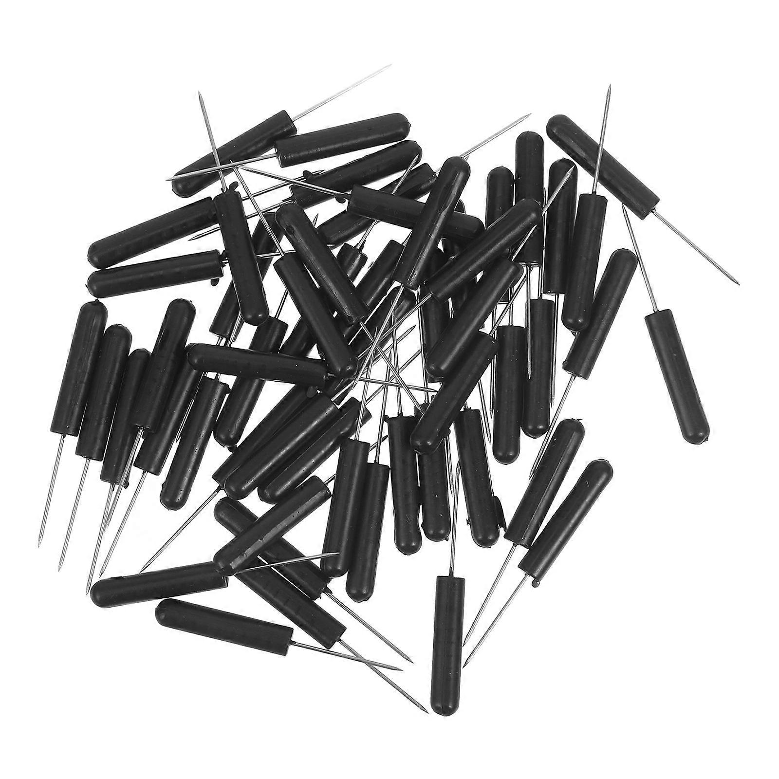 Geomorphology Cylinder Head Pins for Map Marking 50Pcs