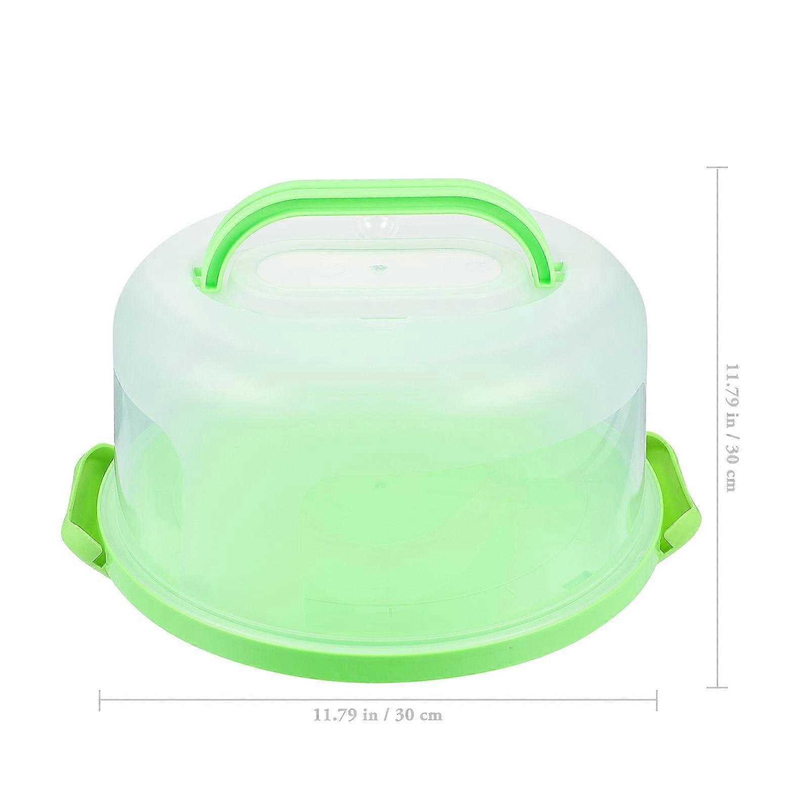 Cake Holder Portable Cake Pastries Box for Storage with Lid