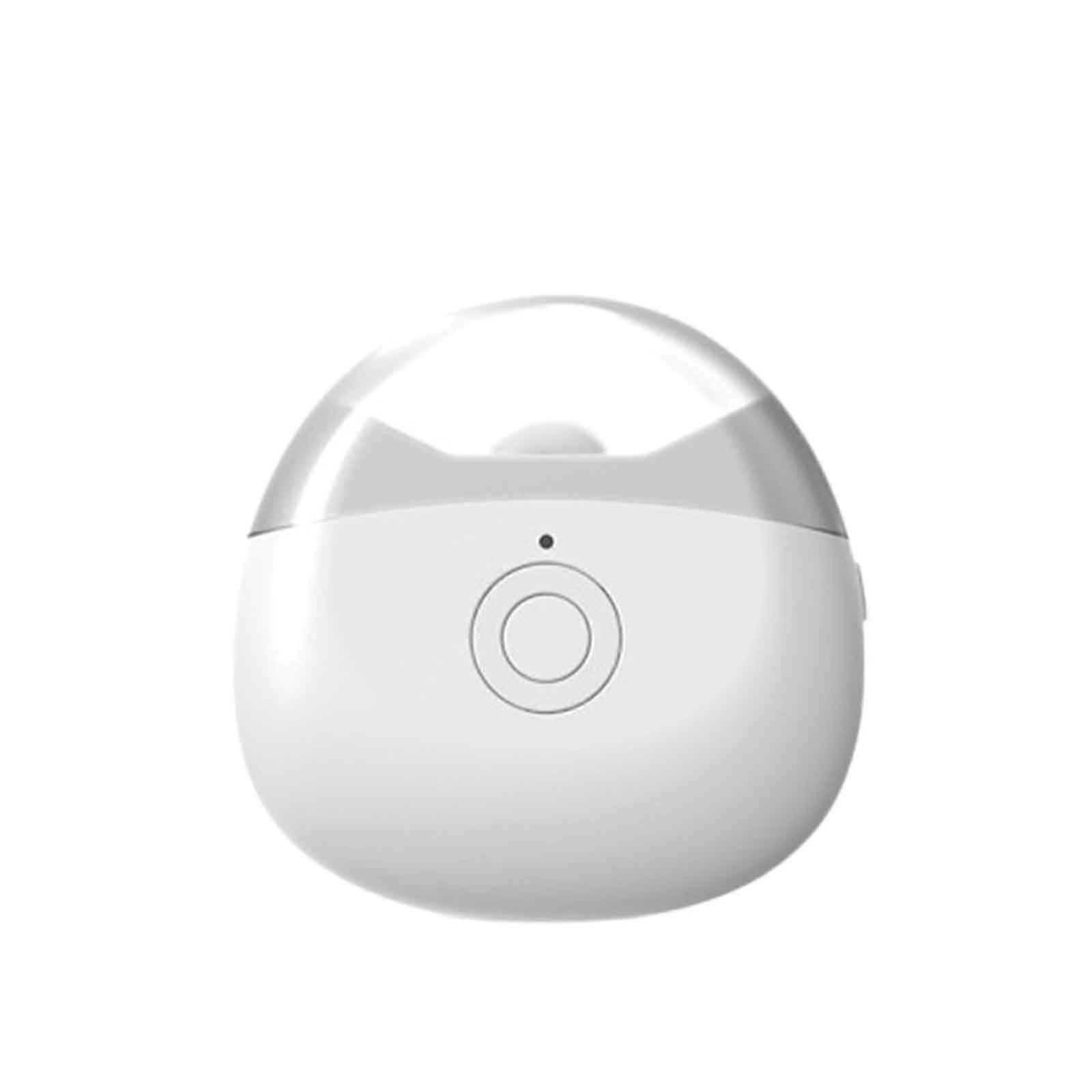 Electric Nail Clipper Rechargeable One Button Operation Precise Trimming for Adults White