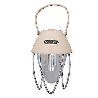 Portable Tent Light 3 Light Modes Usb Charging Ipx4 Waterproof Led Camping Light Tent Lantern For Outdoor Hiking Beige