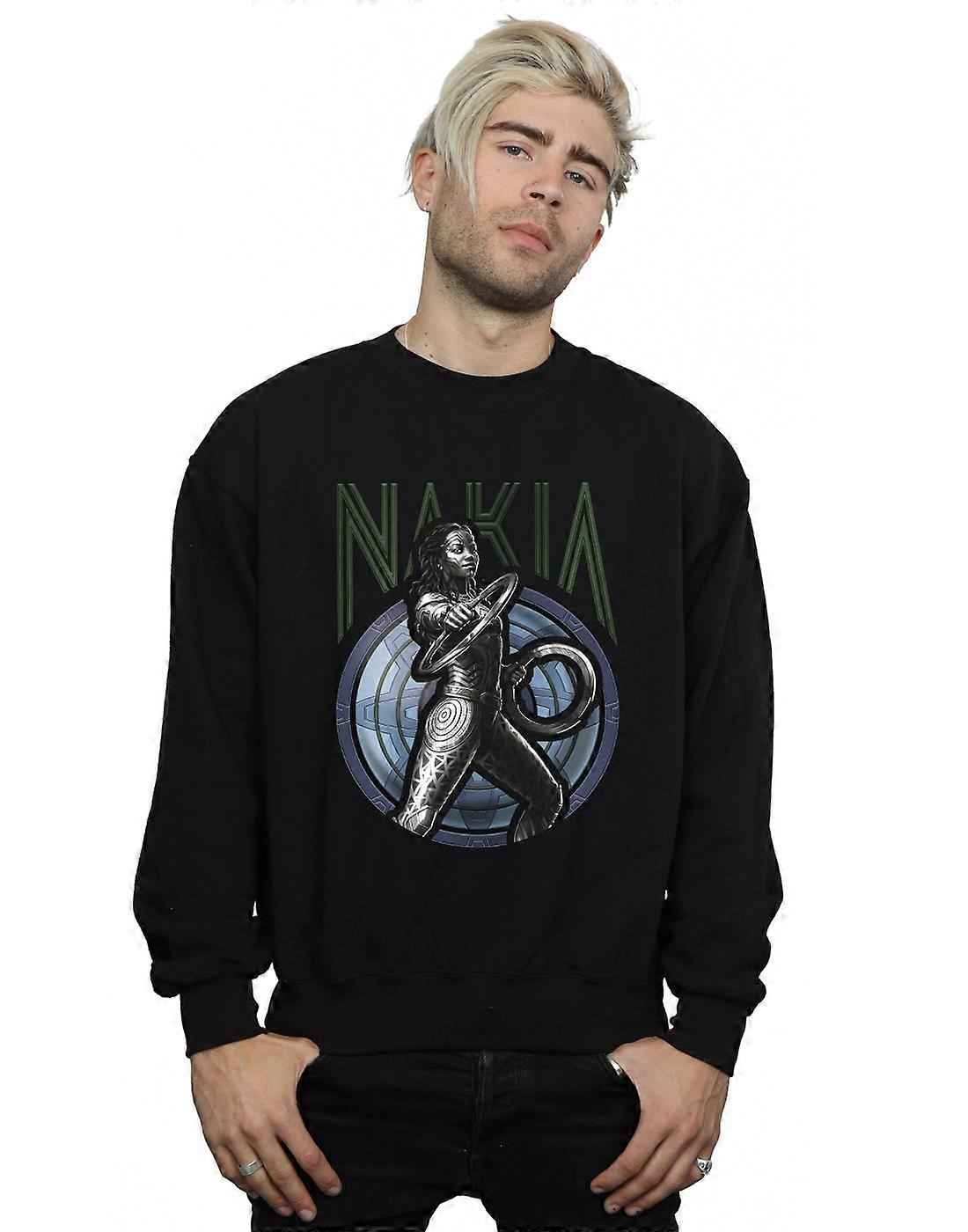 Marvel Men's Wakanda Forever Nakia Shield Moletom