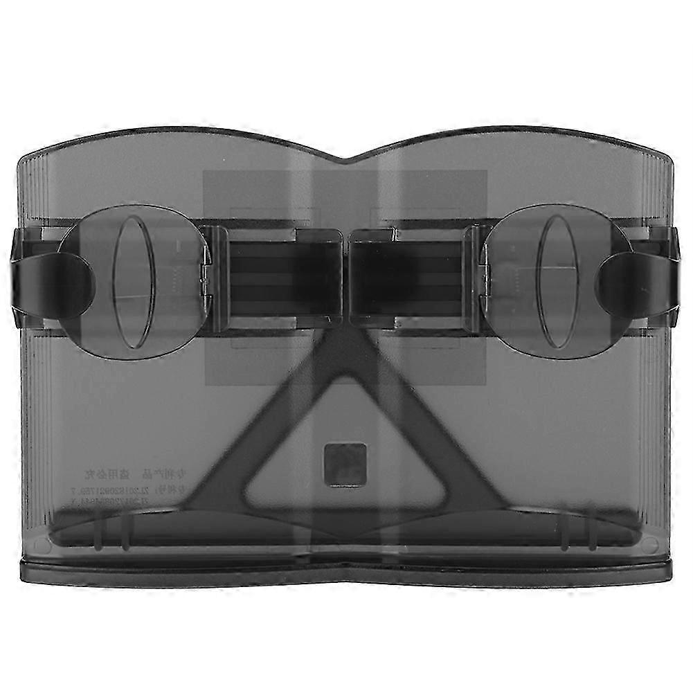 Adjustable 0-180 Multifunctional Folding Book Stand (Transparent Black)