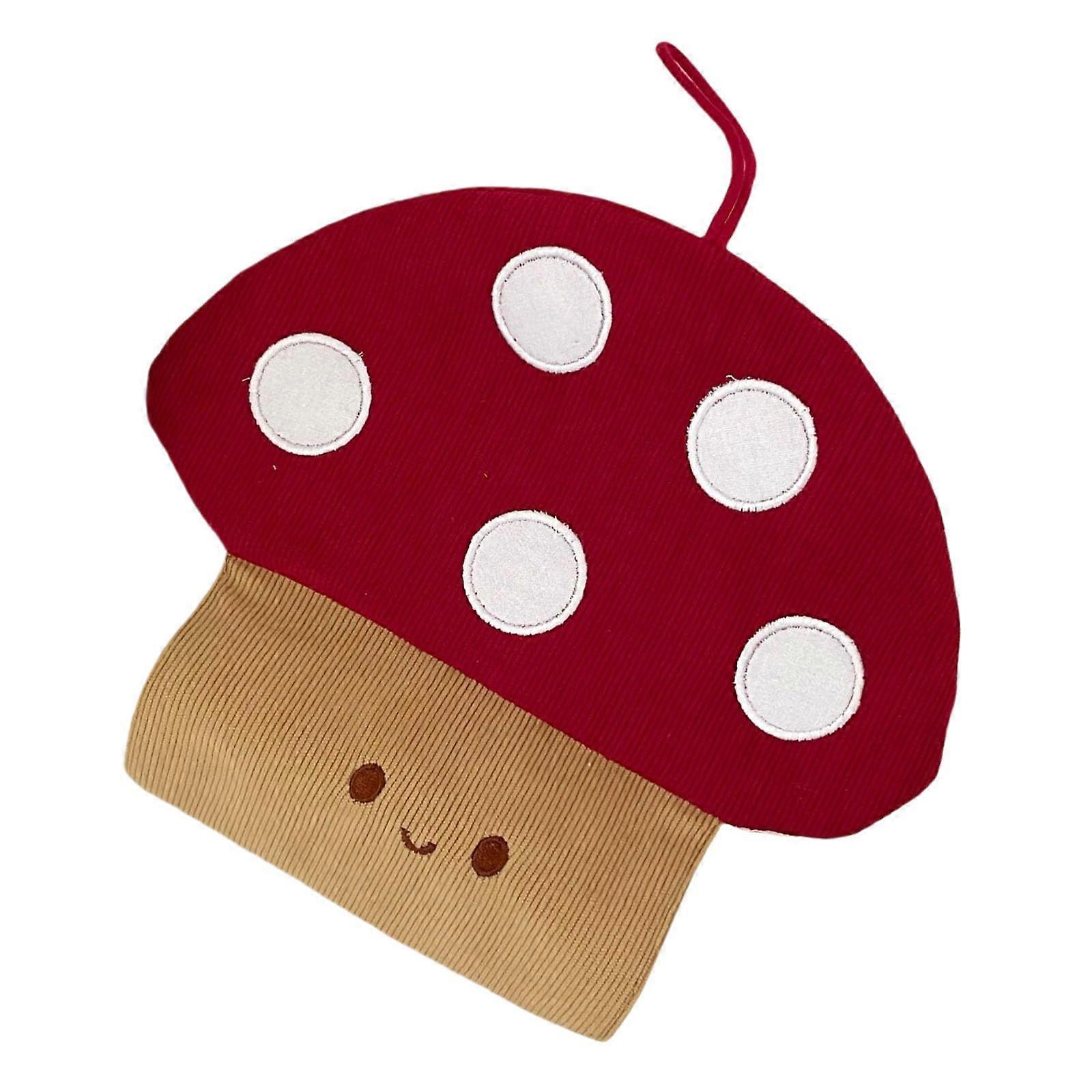 Tissue Holder Wall Mount with Elegant Mushroom Design for Bathroom Kitchen Bedroom Easy Access