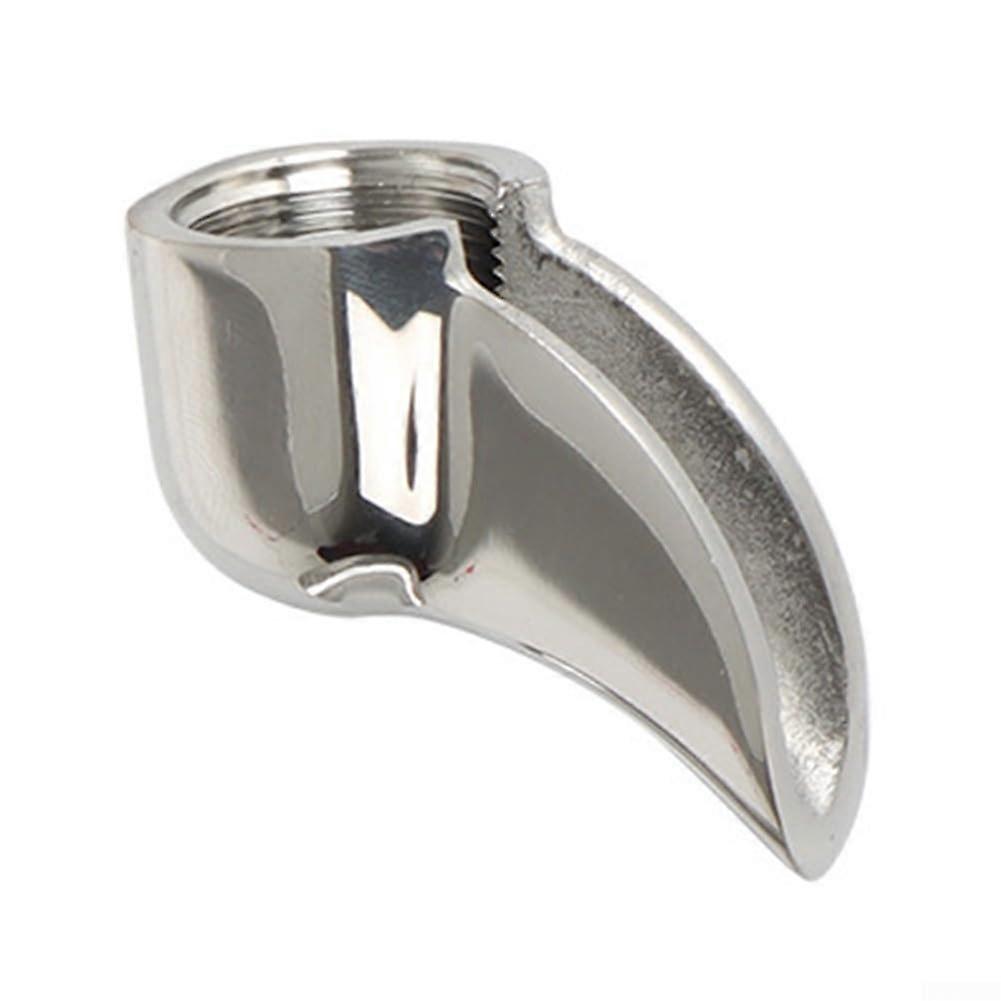 58mm Stainless Steel Portafilter Spout Double for Espresso Machine Replacement Rustproof