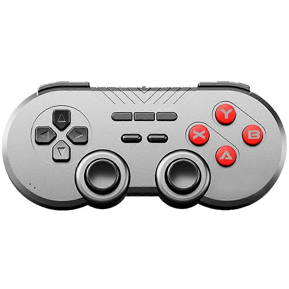 Mini Retro Pocket Wireless Game Controller 2.4G Bluetooth Gamepad with Customizable Controls for PS3 Switch PC Laptop TV