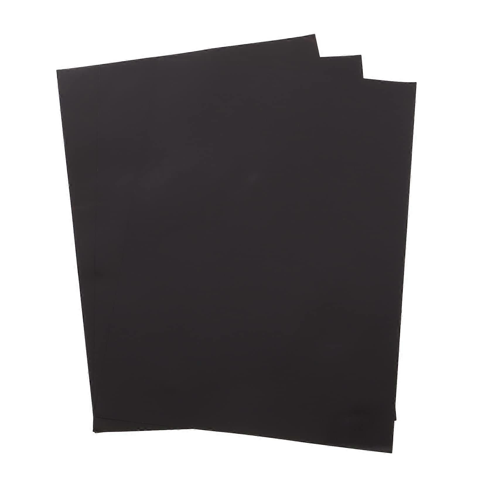 Magnetic Sheets A4 Self Adhesive Flexible 3pcs Multi Thickness for Crafts Fridge Whiteboard