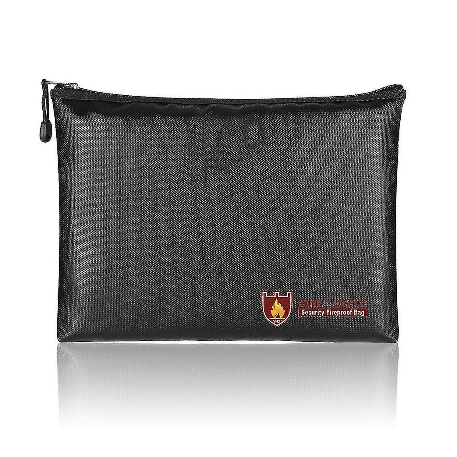 Fireproof Document Bag Fire Resistant Waterproof Envelope Pouch for Passport Money Files