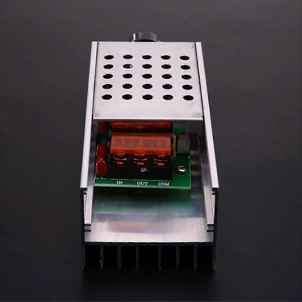 6000W AC Voltage Regulator Thyristor Power Controller with Heat Sink for Motor and Lamp Control