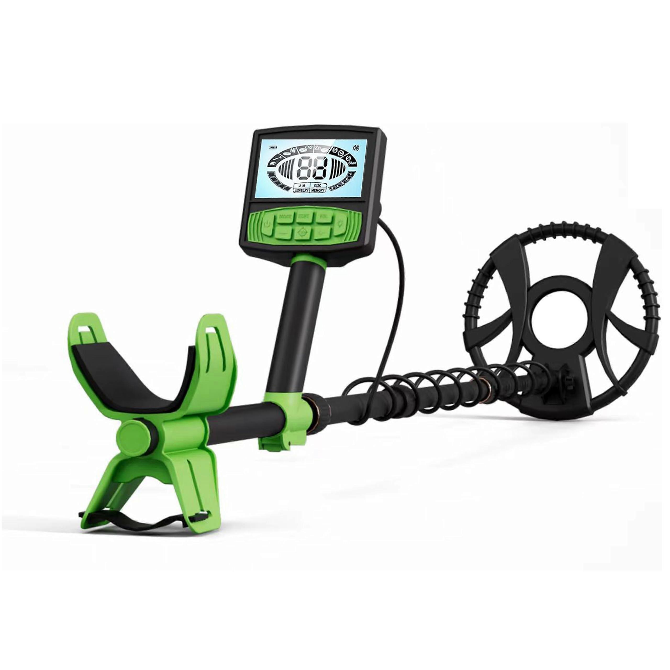 Waterproof Metal Detector for Adults with LCD Display, 5 Modes,  Accuracy, Adjustable 10' Coil