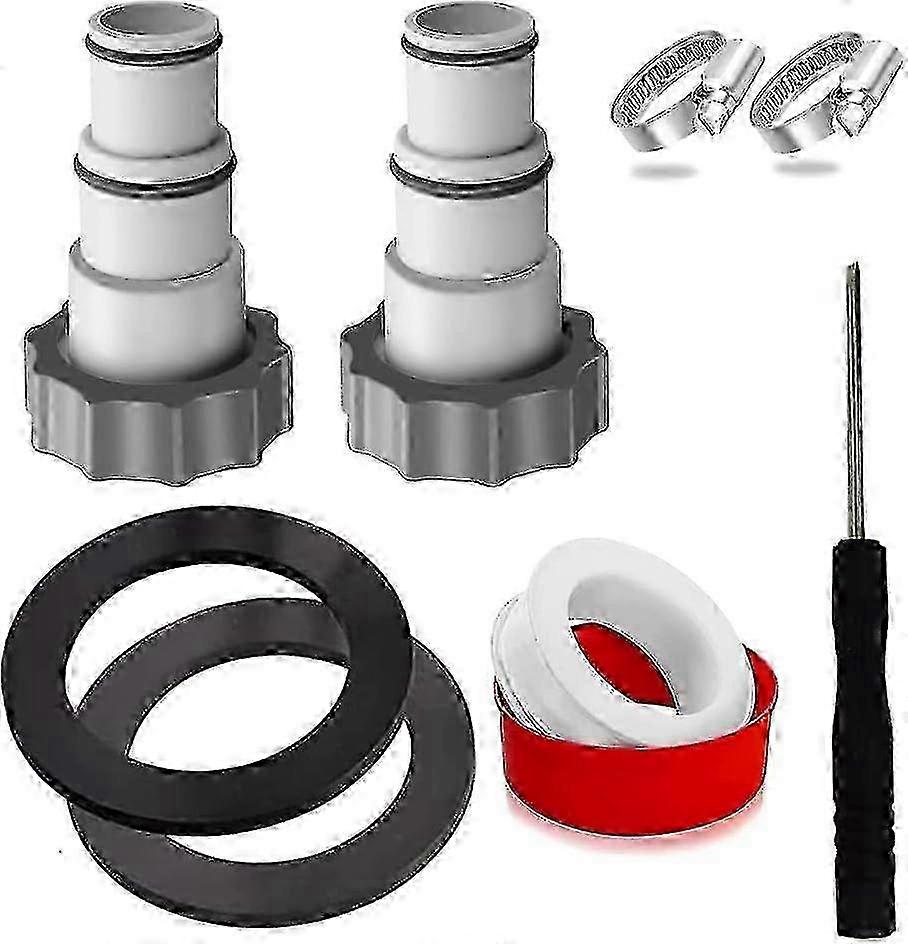 Pool Hose Connector 32-38 mm Replacement for Pool Pump