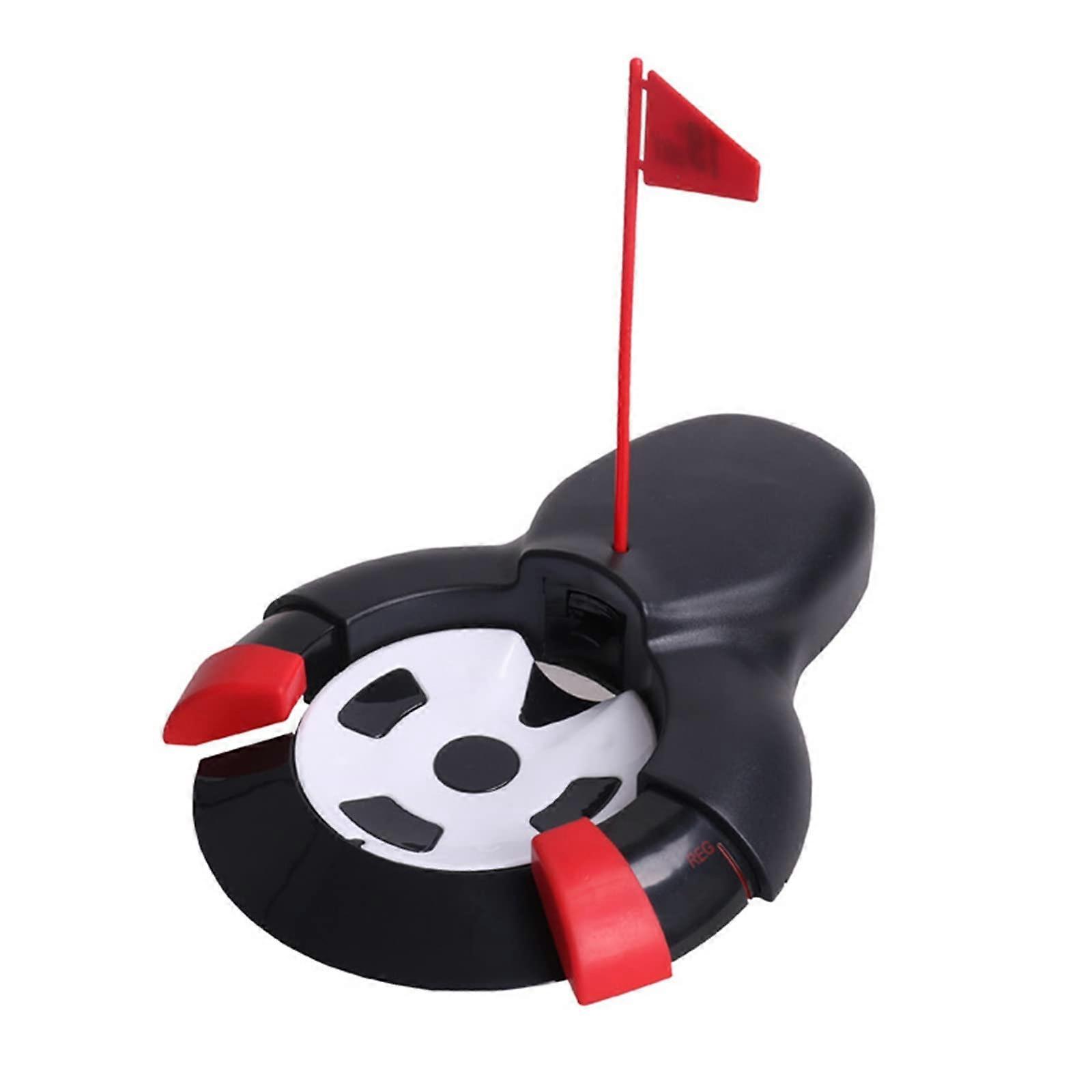 Golf Putting Cup with Red Flag for Indoor Outdoor Accuracy Training, Durable Lightweight Plastic
