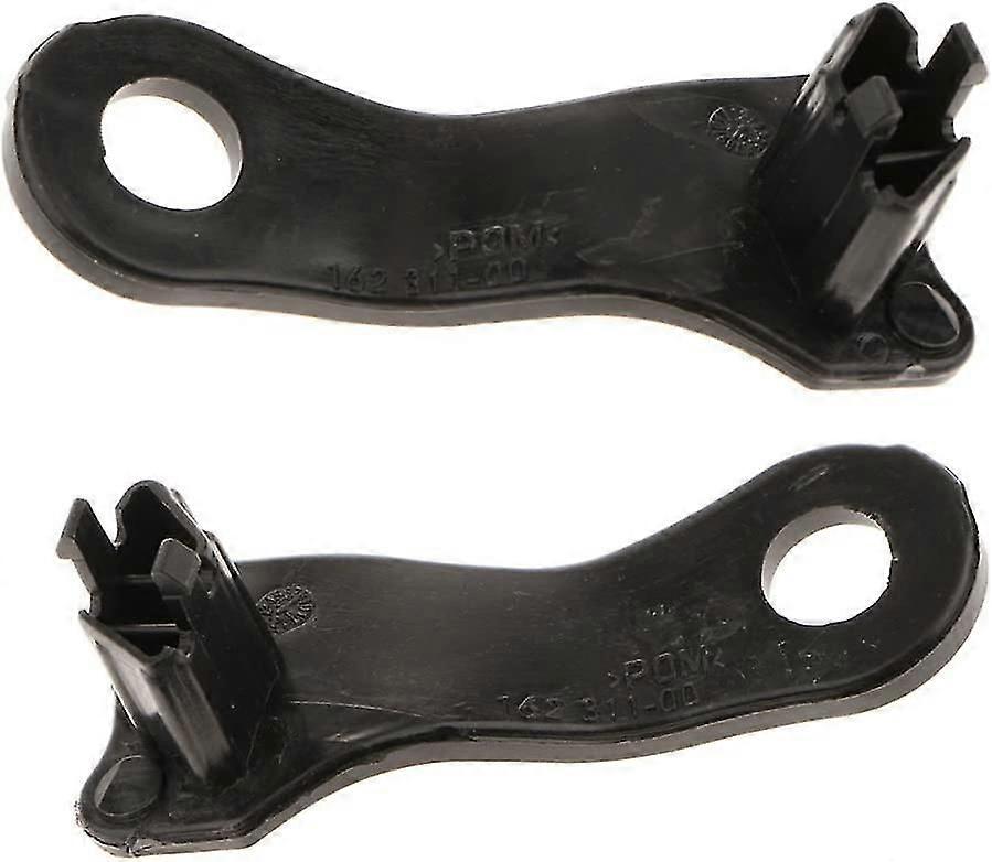 Headlight Bracket Headlight Carabiner Headlight Back Seat (black) (2pcs)