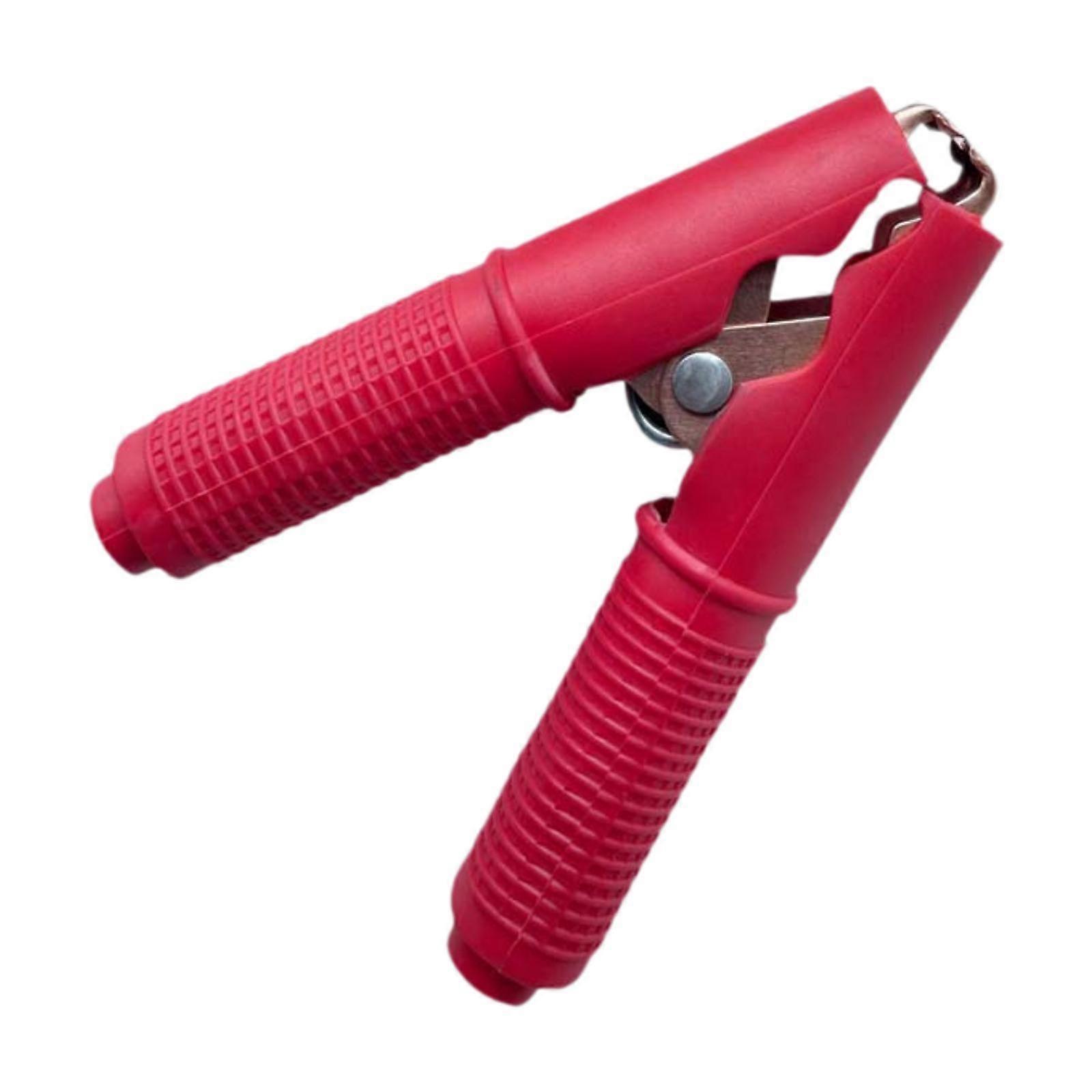 Insulated Clip 100A Cables Clamp Battery Replacement Cable Metal Spring Loaded