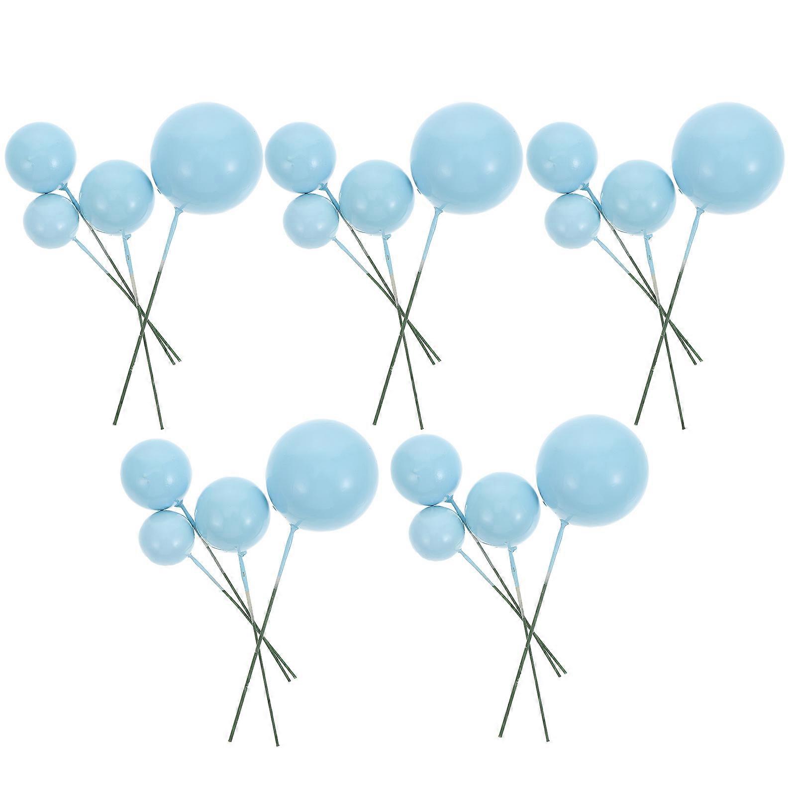 Party Cake Supply Plastic Balloon Cake Inserts for 20Pcs