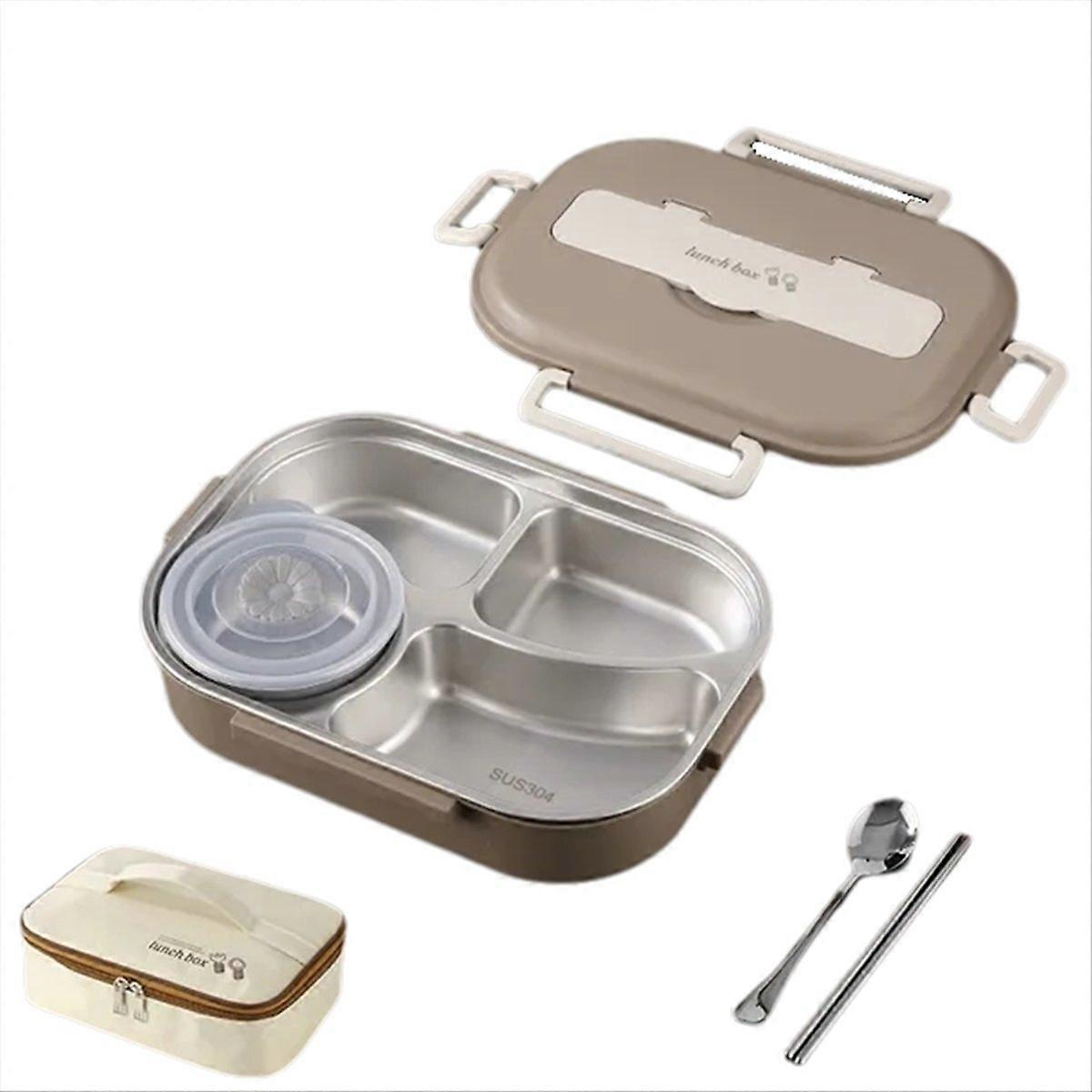 4-Compartment Lunch Box Portable Thermal Insulation Lunch Box