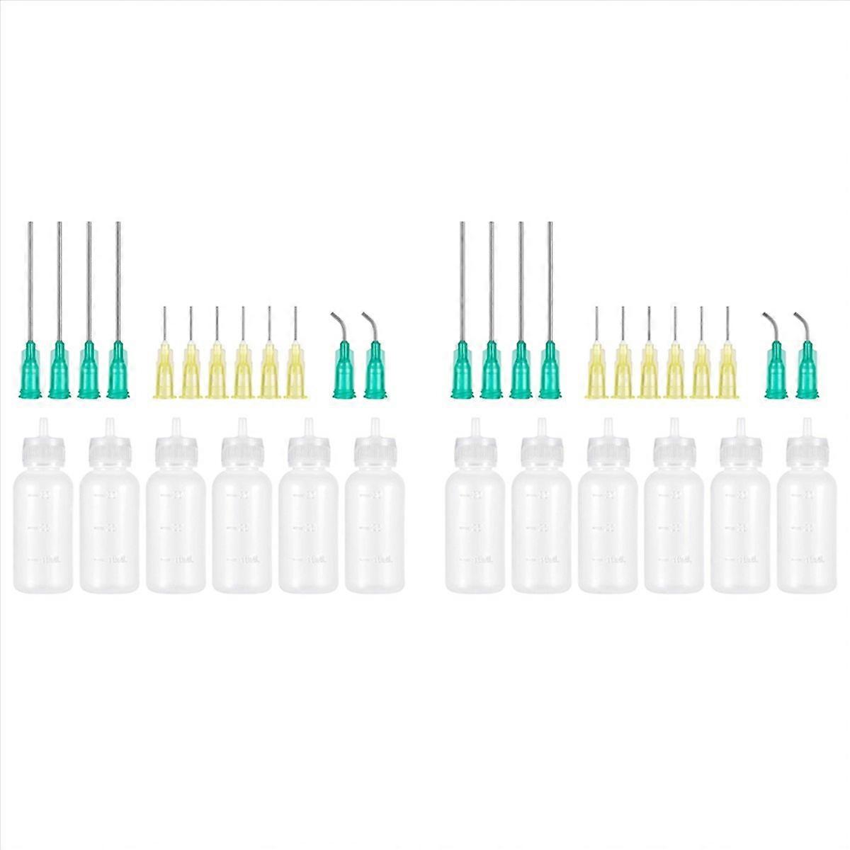 Needle Tip Glue Applicator Bottles, Precision Tip Squeeze