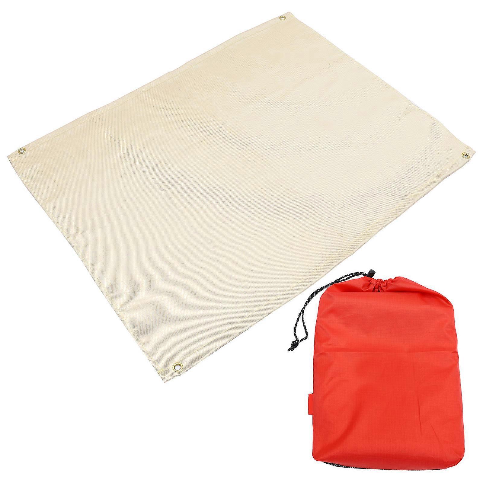 Fire Blanket Durable Fire Resistance Cloth for Barbecue Use