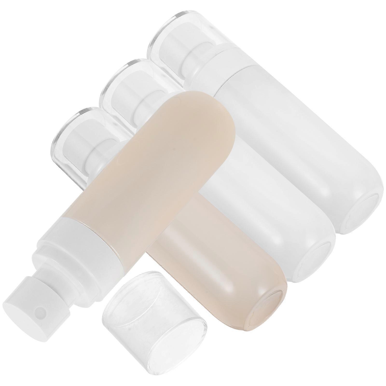 Refillable Spray Bottle Plastic Spray Bottle for Storage Use 4Pcs