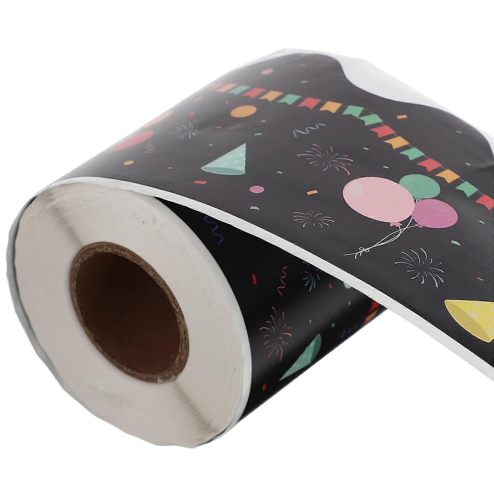 Balloon Border Sticker Classroom Blackboard Border Sticker for DIY 5 Rolls