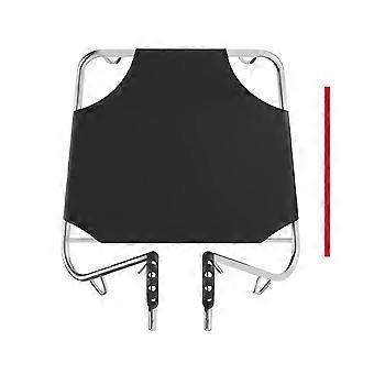 Metalen fietsmand, voordrager, fietstas, bagagerek, bagagedrager voor op de fiets, onderdeel voor racefietsen en mountainbikes (zwart)