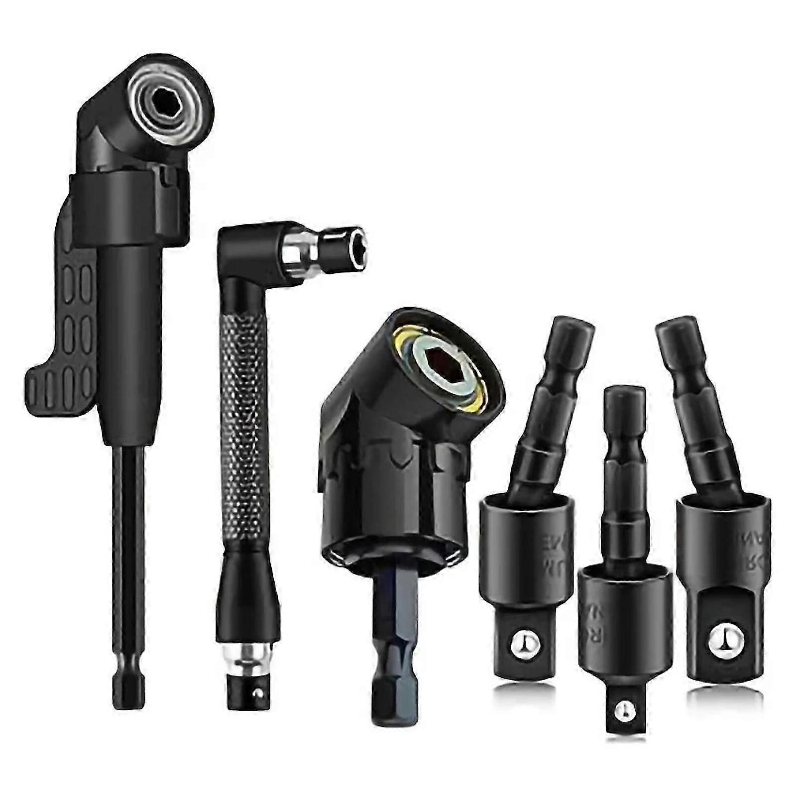 Right-Angle Drill Bit Accessory Set Multifunctional Power Screwdriver Adapter Suitable for Drillx
