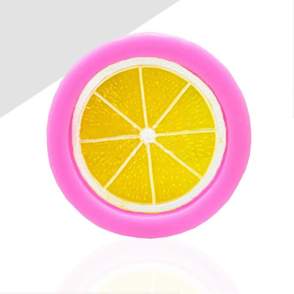 Silicone Candy Molds Lemon Slice Cake Decorating Tools 1Set