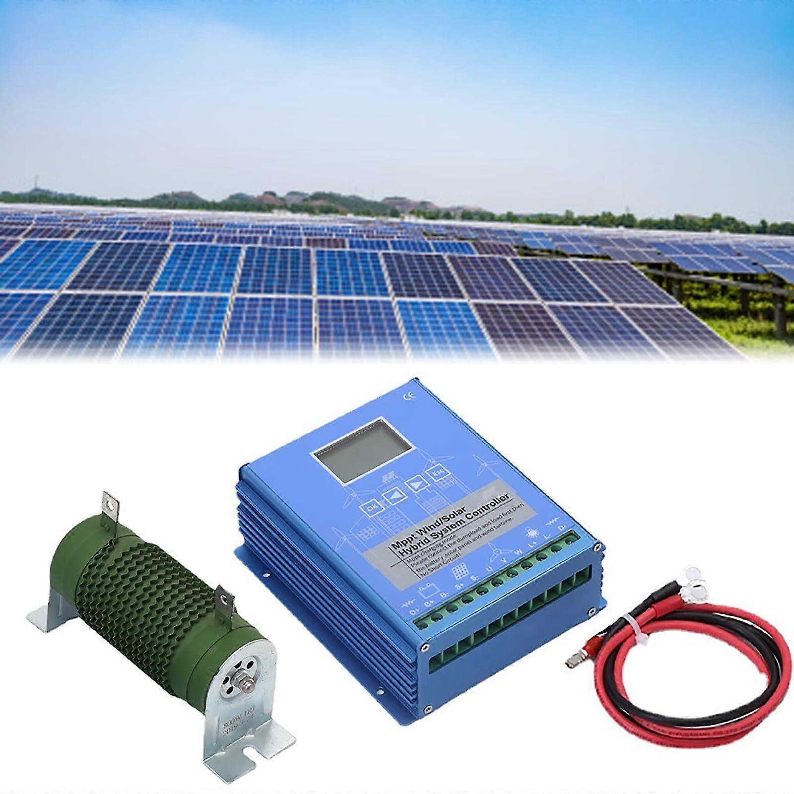 Wind Solar Hybrid MPPT Charge Controller 12V 24V 48V with Dump Load for Off Grid Systems Ref: 8130