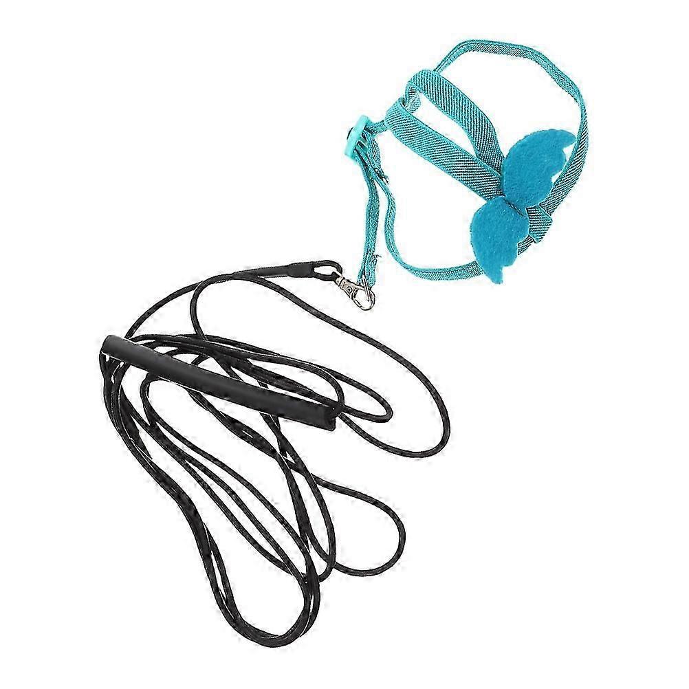 Ultralight Bird Harness for Parrots with Traction Function