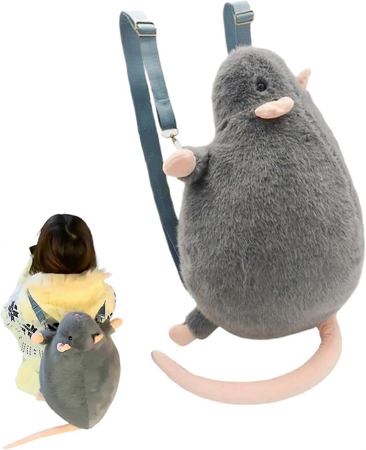 Plush Backpack Cute Mouse Plush Daypacks Kids Backpack for