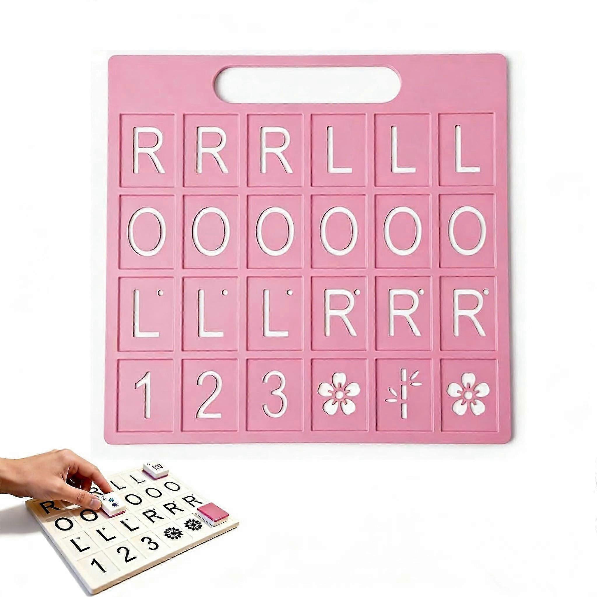 Portable Mahjong Practice Board, Single Mahjong Tile Practice Tool For Beginnersf