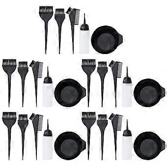 Bol de coloration capillaire, outil de teinture pour cheveux, 10 kits avec soin