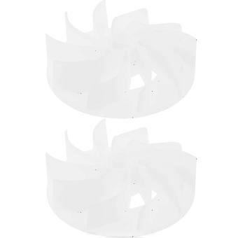 Stille föhnventilator, vervangende kunststof onderdelen voor reparatie van huishoudelijke apparaten, 10,7 x 10,7 x 3 cm (2 stuks)
