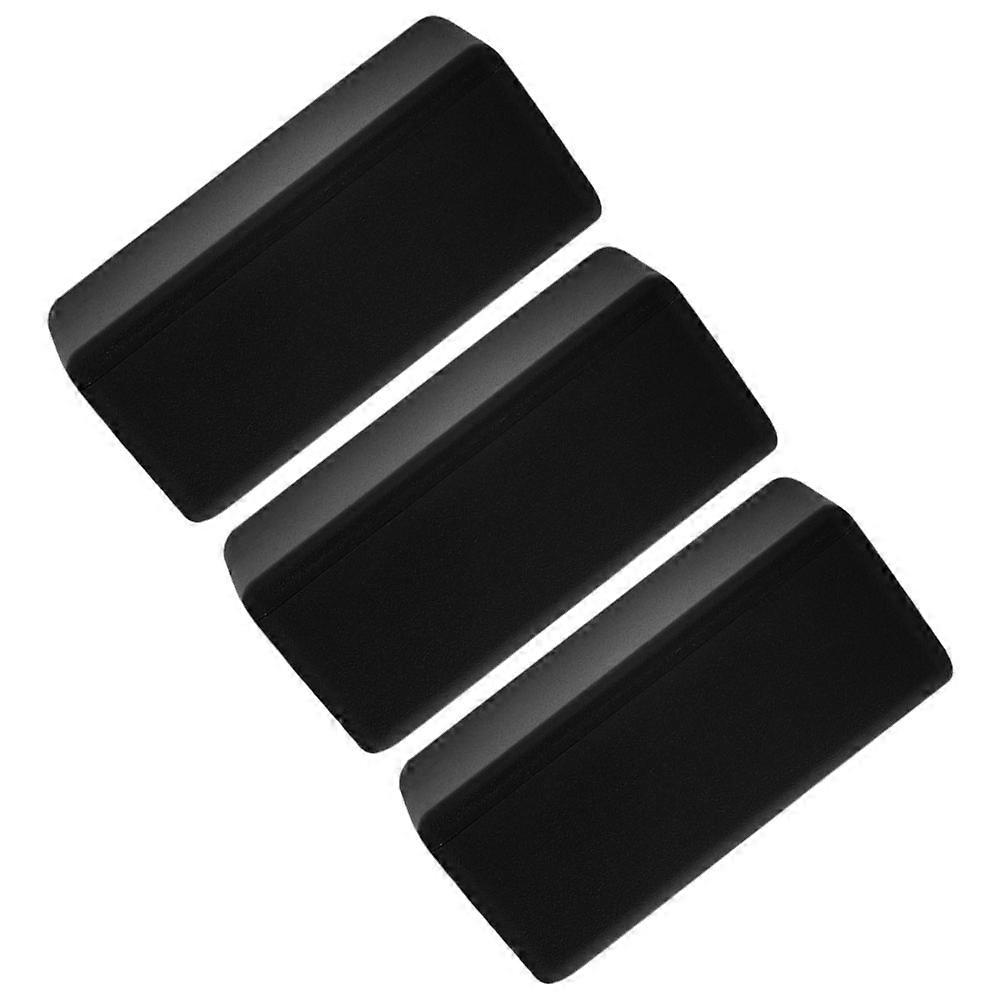 Black Installation Box Plastic Electrical Junction Box for Projects 3Pcs