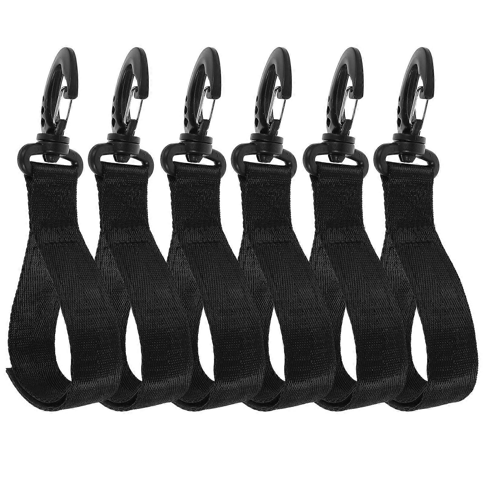 6Pcs Dock Mooring Line Hook  Boat Hook Marine Elastic Hook Hook Dock Hook